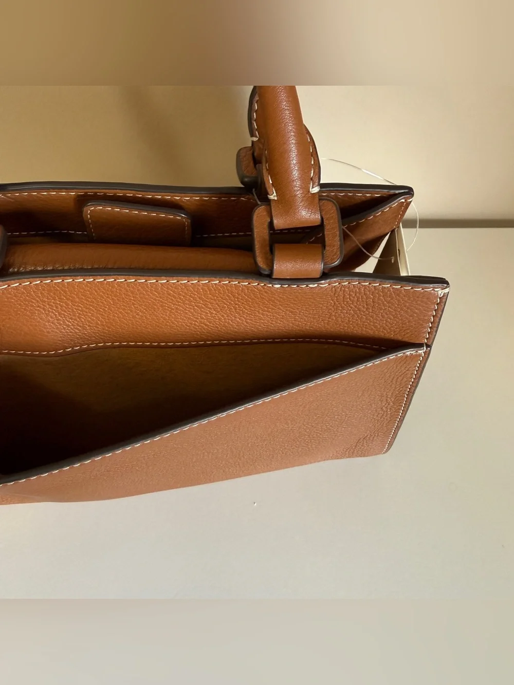 Tory Burch MILLER TOP HANDLE STCHEL 79329 missing long strap